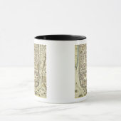 Kaart van Jeruzalem en het omringende gebied, uit  Mok (Midden)