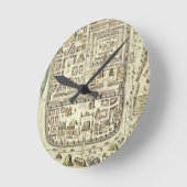 Kaart van Jeruzalem en het omringende gebied, uit  Ronde Klok (Hoek)