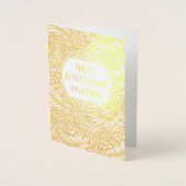 Kaart van Jubileum met koudgewalst  (Voorkant)