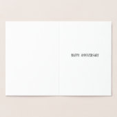 Kaart van Jubileum met koudgewalst  (Binnen)