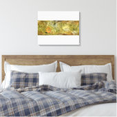 Kaart van Jupiter's maan Lo Canvas Afdruk (Insitu (Slaapkamer))