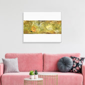 Kaart van Jupiter's maan Lo Canvas Afdruk (Insitu (Woonkamer))