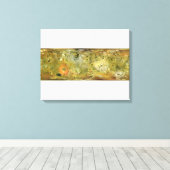 Kaart van Jupiter's maan Lo Canvas Afdruk (Insitu (Houten vloer))