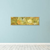 Kaart van Jupiter's maan Lo Canvas Afdruk (Insitu (Houten vloer))