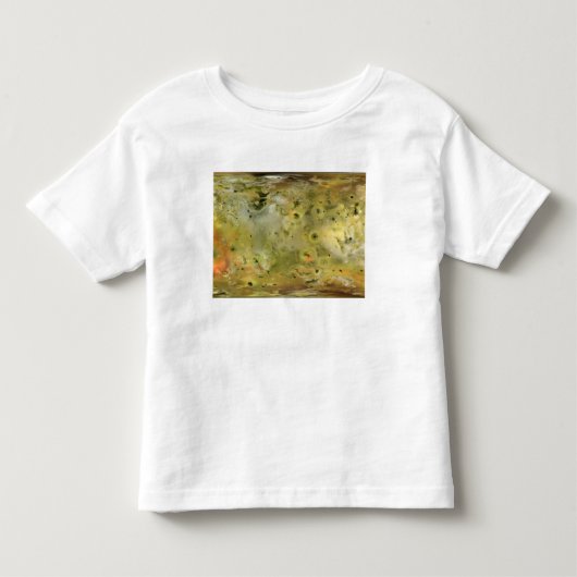 Kaart van Jupiter's maan Lo Kinder Shirts (Voorkant)