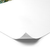 Kaart van Kaapstad Zuid-Afrika Poster (Hoek)