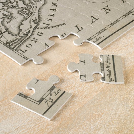  kaart van Kaapverdië en Rhode (1778) Legpuzzel (Zijkant)