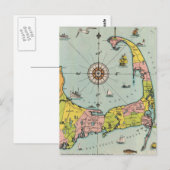  kaart van kabeljauw (Voorkant / Achterkant)