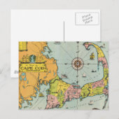 kaart van kabeljauw (Voorkant / Achterkant)