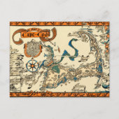  kaart van kabeljauw (Voorkant)