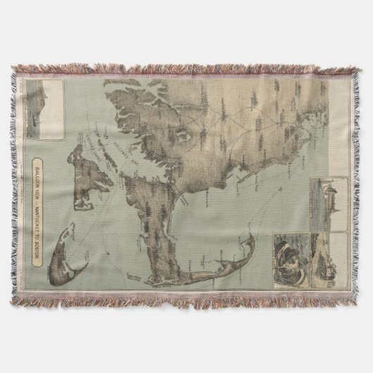  kaart van kabeljauw (1885) deken (Voorkant)