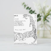  kaart van kabeljauw (1890) (Staand voorkant)