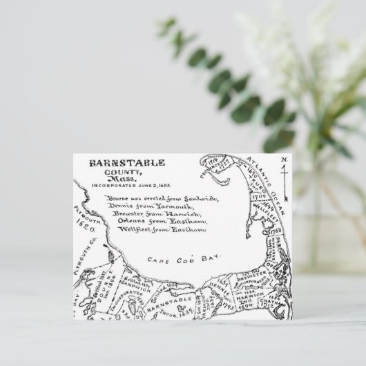  kaart van kabeljauw (1890) (Staand voorkant)