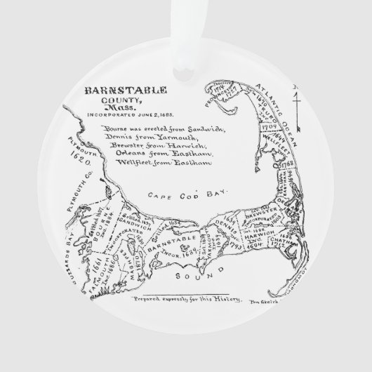  kaart van kabeljauw (1890) ornament (voorkant)