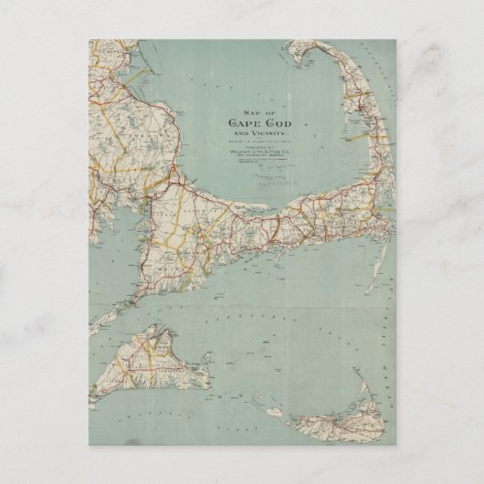 kaart van kabeljauw (1917) (Voorkant)