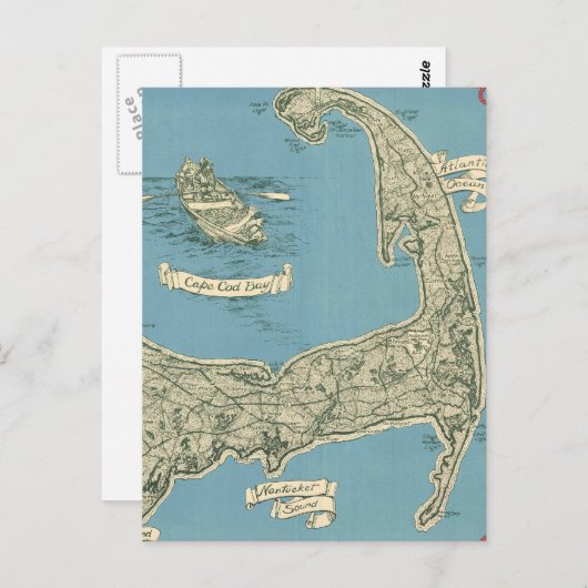  kaart van kabeljauw (1945) (Voorkant / Achterkant)