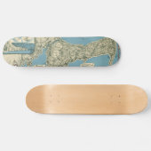  kaart van kabeljauw (1945) persoonlijk skateboard (Horizontaal)