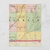 Kaart van Kalkaska County, Michigan (Voorkant)