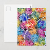 Kaart van Kampala, Oeganda (Voorkant / Achterkant)