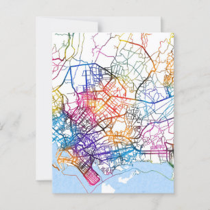 Kaart van Karachi Pakistan