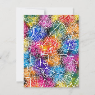 Kaart van Kathmandu Nepal