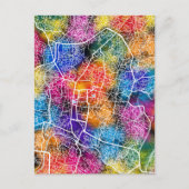 Kaart van Kathmandu Nepal (Voorkant)