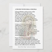 Kaart van katholieke weddenschappen | Virgin Mary (Achterkant)