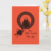 Kaart van katten terwijl weg aan het College (Gele Bloem)