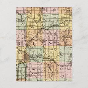 Kaart van Kent County