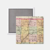 Kaart van Kent County Magneet (Voorkant / Achterkant)