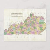  kaart van Kentucky (1827) (Voorkant)