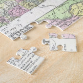  kaart van Kentucky (1850) Legpuzzel (Zijkant)