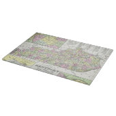  kaart van Kentucky (1850) Snijplank (Hoek)