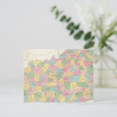 Kaart van Kentucky & Tennessee (Staand voorkant)