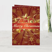 Kaart van Kerstmis (Achterkant)