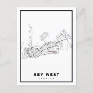 Kaart van Key West