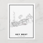 Kaart van Key West (Voorkant)
