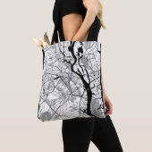 Kaart van Kiev Oekraïne Tote Bag (Dichtbij)
