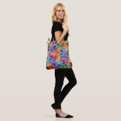 Kaart van Kigali Rwanda Tote Bag (Op model)