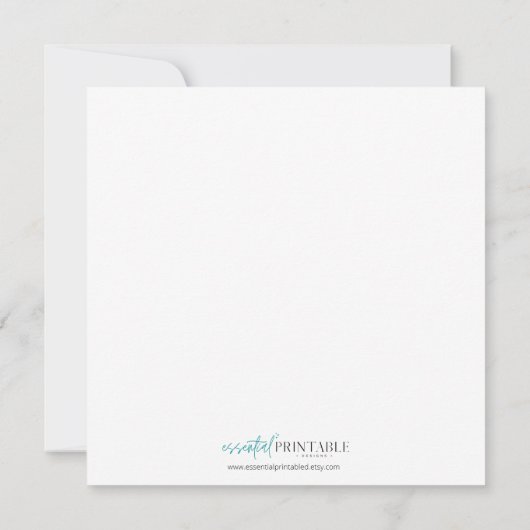 Kaart van Kinder, Grappig, Speciale DAD Kaart (Achterkant)