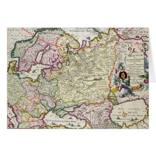 Kaart van Klein-Azië (Voorkant Horizontaal)