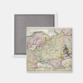 Kaart van Klein-Azië Magneet (Voorkant / Achterkant)