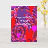 Kaart van kleurrijk Afstuderen (Gele Bloem)