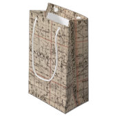 Kaart van Knox County Klein Cadeauzakje (Voorkant Gekanteld)