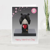 Kaart van Kokeshi Valentijns (Voorkant)