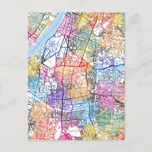 Kaart van Kolkata West Bengal (Voorkant)