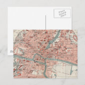  kaart van Königsberg Duitsland (1905) (Voorkant / Achterkant)