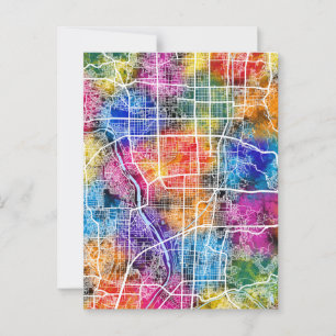 Kaart van Kyoto Japan