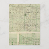 Kaart van Lagrange County met La Grange, Lima (Voorkant)