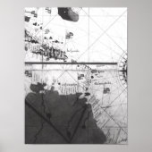 Kaart van landen poster (Voorkant)